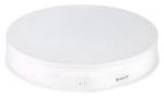 Puluz PU3049W biela / Otočný stolík / priemer 30 cm / USB / nosnosť 10 kg (PU3049W)