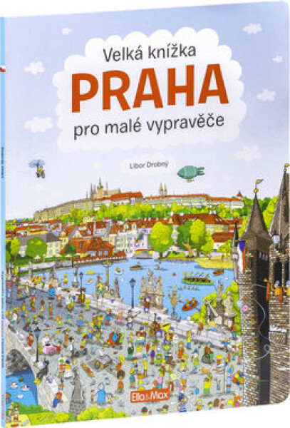 Presco Group Ellaamp;Max Veľká knižka PRAHA pre malé rozprávače