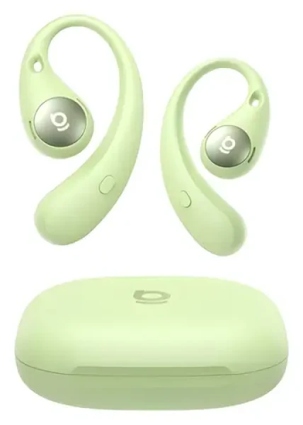 Baseus Bass BF1 Pro Eli Sport 2 Natural Green / Bezdrôtové slúchadlá / Open-ear / mikrofón / Bluetooth / IP57 (6953156299382)