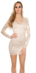 Sexy KouCla lace-minidress SAND GOLD 10