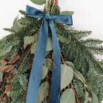 Bella Rose Zamatová stuha 3 cm – modrá (9 m)