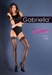 Dámske pančuchy Gabriella Erotica Lux 644 1-4 nero/černá