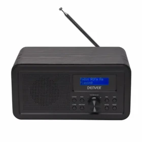 Denver DAB-30 čierna / FM rádio / 1W RMS / DAB+ / Alarm / LCD / 3.5 mm jack (111111000450)
