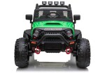 Mamido Elektrické autíčko Jeep Brothers zelené 24V 2x200W