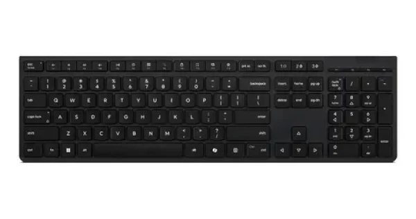 Lenovo Klávesnica Home/Office čierna / Klávesnica / bezdrôtová / Bluetooth 5.1 / US layout / 104 kláves (4Y41R64540)