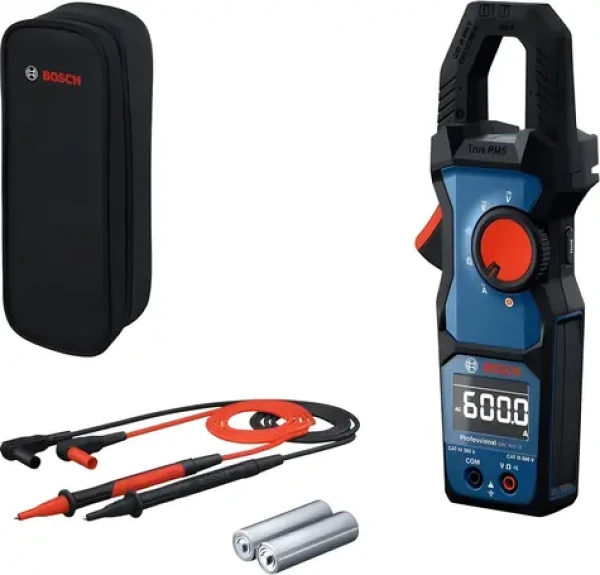 BOSCH GMC 600-15 Professional / Multimeter kliešťový / True RMS / AC 600 A / AC / DC 600 V / IP54 (0601077600)