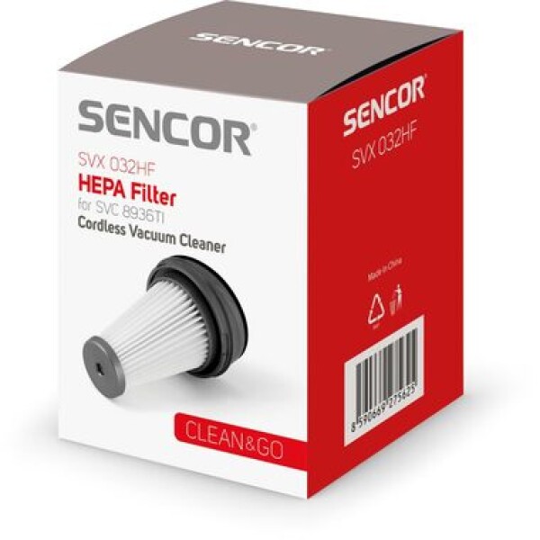 Sencor SVX 032HF / HEPA filter pre Sencor SVC 8936TI (8590669275625)