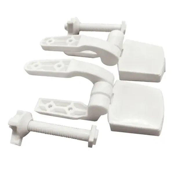 MSV náhradné pánty pre WC doštičku / Pánty / polypropylén / 120 x 50 x 30 mm
