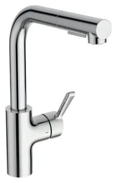 Ideal Standard Ceralife chróm / Drezová batéria / Vyťahovacia spŕška 2 prúdy / FirmaFlow kartuša 28 mm (BE244AA)