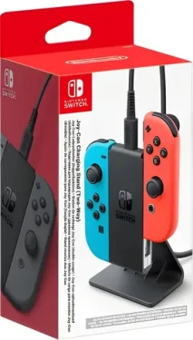 Nintendo Nabíjací stojan pre Joy-Con čierna / Nabíjacia stanica / pre 2 ovládače / Nintendo Switch (10014639)