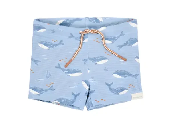 Little Dutch Ocean Splash veľ. 74/80 / Detské plavky / 94% recyklovaný nylon / spandex (CL26030502LD)
