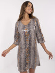 Šaty LK SK 509940.55 dark lilac L/XL