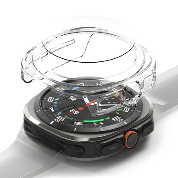 Ringke Slim transparentný / Puzdro + Tvrdené sklo / Samsung Galaxy Watch Ultra 47 mm