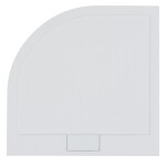 BESCO - Štvrťkruhová sprchová vanička AXIM - Rozmer A - 90, Rozmer B - 90 VANKAXIM90BBR55