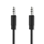 Nedis Stereo Audio kábel jack 3.5 mm (M) - jack 3.5 mm (M) 5.00 m čierna (CAGB22000BK50)