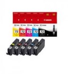 Canon PGI72 (black, cyan, magenta, yellow, red)