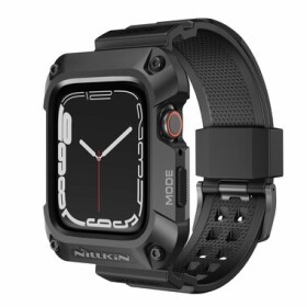 Nillkin DynaGuard Remienok + Kryt pre Apple Watch Series 44mm 4/5/6 čierna (6902048263642)