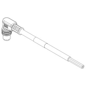 Molex upravený zástrčkový konektor pre senzory - aktory, 1200868850, 1 ks; 1200868850