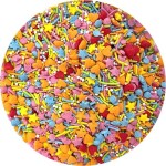 Cukrové zdobenie Karneval 80 g - I LOVE CAKES - I LOVE CAKES