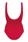 Dámske jednodielne plavky Fashion 7 1006V 6 - SELF Červená 3XL