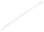 StarTech sťahovacie pásky so skrutkovacím otvorom bielej / Sťahovacie pásky / Nylon / 219x4 mm / 100 ks (CBMZTS10N8)