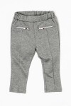 Legíny dievčenské jazdecké, s vreckami na zips, Minoti, SHADES 11, šedá - 68/80 | 6-12m