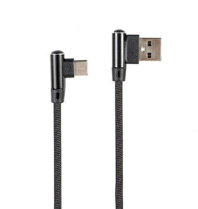 Gembird CC-USB2J USB-A - USB-C 1m čierna (CC-USB2J-AMLCML-1M)