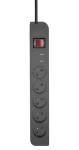 TB Touch Energy prepäťová ochrana 1,5 m / Predlžovací kábel / 5 zásuviek / Vypínač napájania / 2300 W (ALTBXPA05FR150B)
