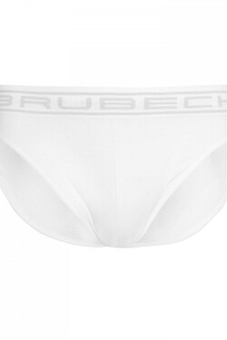 Pánske slipy 00290A white - BRUBECK Bílá L