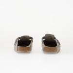 Tenisky Birkenstock Boston Soft Footbed Suede Leather Unisex Stone Coin EUR 46