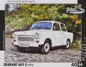 RETRO-AUTA Puzzle č.38 Trabant 601 S (1979)