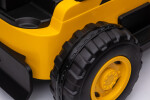 Mamido Mamido Detský elektrický bager CAR-26B žltý | 4x4 | RC 2.4Ghz | EKO koža | 12V10Ah