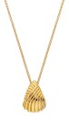 Hot Diamonds Slušivý pozlátený náhrdelník s diamantom Golden Edit Hope DP1084
