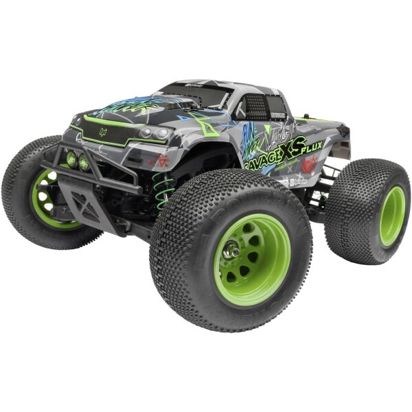 HPI Racing Savage XS Flux Vaughan Gittin Jr. bezkefkový RC model auta elektrický monster truck 4WD (4x4) RtR 2,4 GHz; 115967