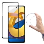 Wozinsky Full Cover Flexi Nano Glass transparentné / Hybridné sklo / Xiaomi Poco M4 Pro 5G / s rámčekom