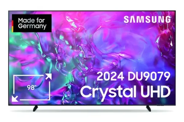 98" Samsung GU-98DU9079 čierna/grafitová / TV / UltraHD 4K / 120Hz / HDR10+ / WLAN / Bluetooth (GU98DU9079UXZG)