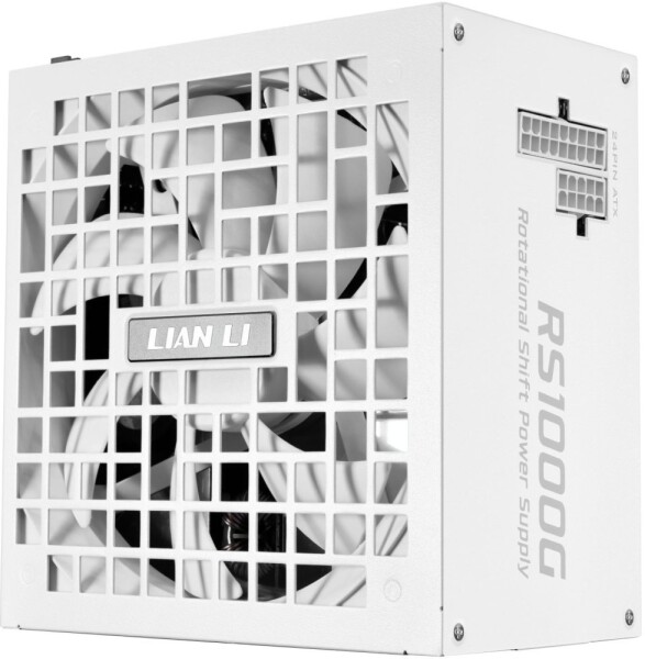 Lian Li RS Series 80 PLUS Gold Zasilacz, ATX 3.1, modular - 1.000 Watt, Biely