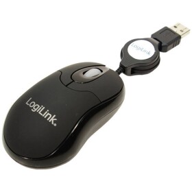 LogiLink ID0016 optická myš, prenos USB, 3 tlačidlo, 800 dpi, čierna; ID0016