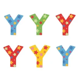 Bigjigs Toys Hviezdičkové písmenko Y