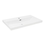 Nábytkové umývadlo SAT B-Way 81x46,5 cm otvor pre batériu uprostred SATBW8046 SATBW8046