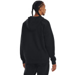 Mikina Under Armour Rival Fleece FZ Hoodie Black/ White L