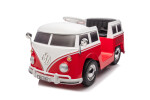 Mamido Mamido Elektrické autíčko Volkswagen T1 Classic Bus 12V | EVA | ECO červené