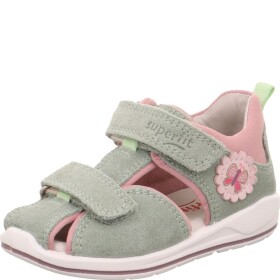 Dievčenské sandále BOOMERANG Light Green/Pink Superfit 1-000866-7500 light green - 22