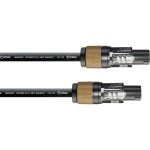 Cordial reproduktor kábel [1x SPK zástrčka - 1x SPK zástrčka] 2 x 2.5 mm² 3.00 m čierna; CPL 3 LL 2