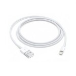 Apple originálny dátový kábel USB-A na Lightning (1m) / 1x USB-A 2.0 (M) / 1x Lightning (M) / biela (MXLY2ZM/A)