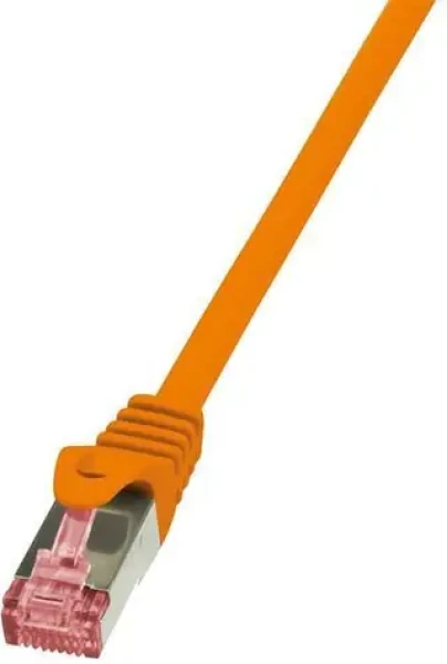 LogiLink oranžová / Patch kábel / Cat6 / S/FTP / RJ-45 / 3 m (CQ2068S)