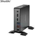 Shuttle XPC nano NC40U čierna / Intel Celeron 7305 / 2xDDR4 / 1xSATA / 2x M.2 / 1xGLAN / Bez OS (NC40U)