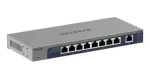 Netgear GS108MX-100EUS / Switch / Kov / Bez ventilátora / MAC tabuľka 16000 položiek (GS108MX-100EUS)