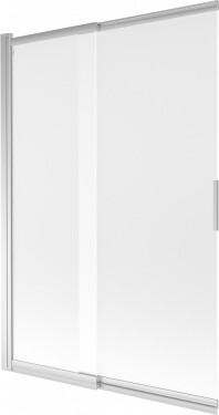 MEXEN - Fox 2-krídla posuvná vaňová zástena 120 x 150, dekor, chróm 891-120-002-01-30