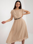 Šaty DHJ SK 8839 1.23X béžová jedna velikost